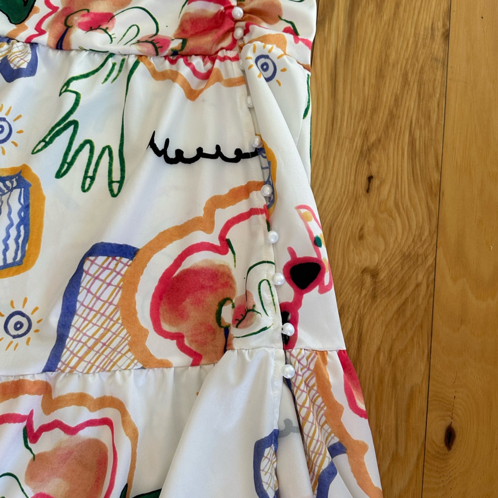 Tropical & Festive  2-Piece Skirt Set  NWOT size L - Picture 3 of 12